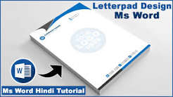 Letter Pad Design